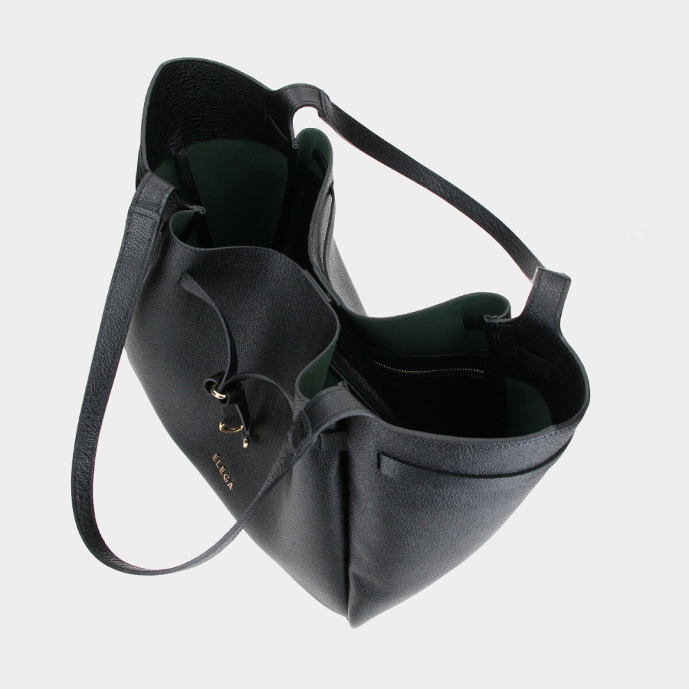 Shopper kabelka Sorella černá/zlato (3) (5)