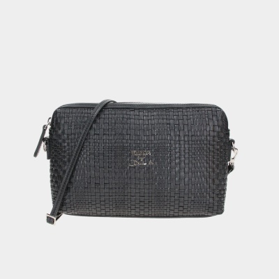 Psaníčko Cortado černá/stříbro