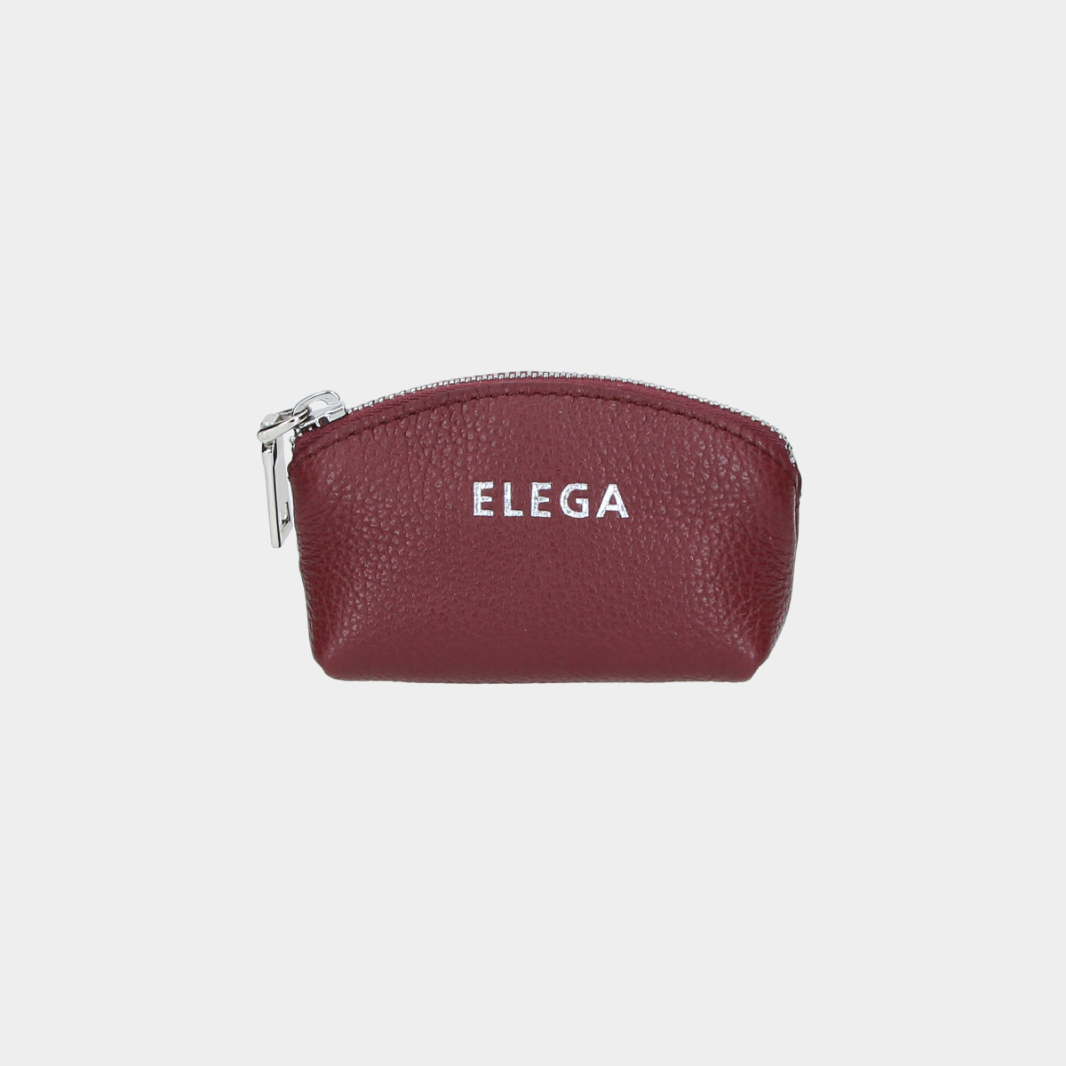 Levně Klíčenka zipová Mobi tm. červená/zlato