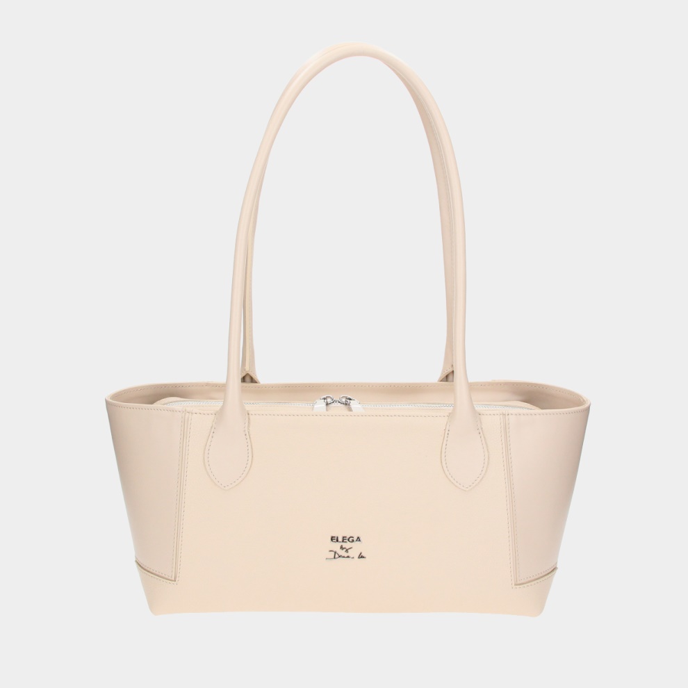 Kabelka Bassotto starorůžová/stříbro