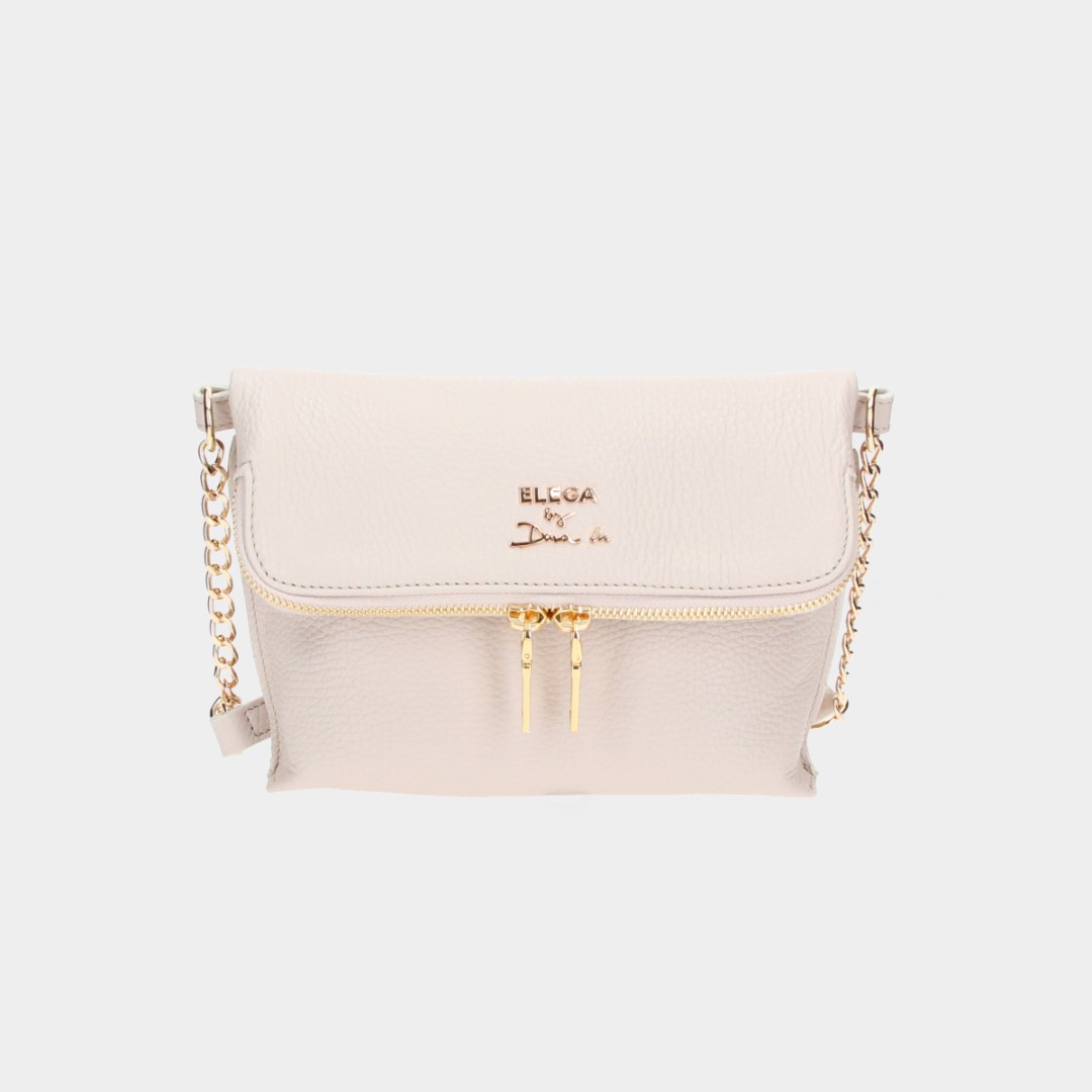 Malé crossbody kabelka Marina smetanová/zlato