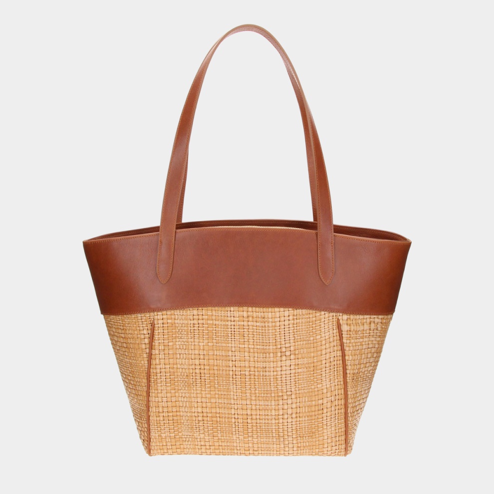 Shopper kabelka Cortado tm.hnědá (2)