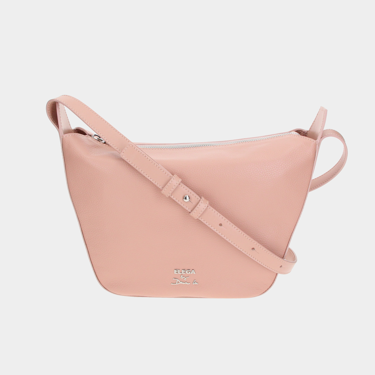 Levně Crossbody kabelka Mossy starorůžová/stříbro