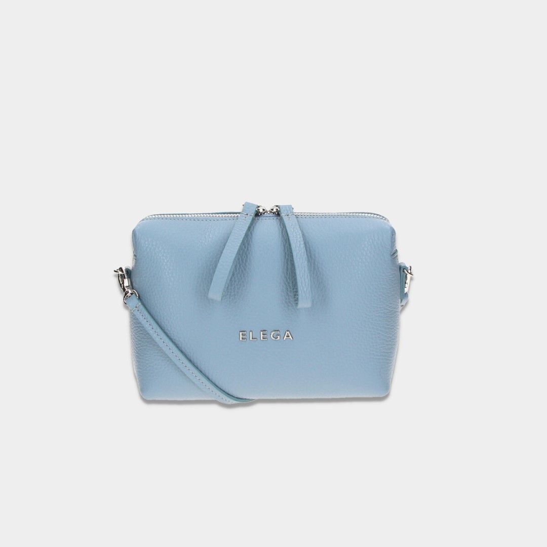 Mini crossbody kabelka Hillary sv.modrá/stříbro
