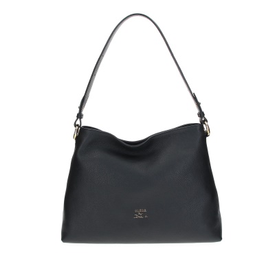 Jednoduchá taška Maternity čierna/zlato