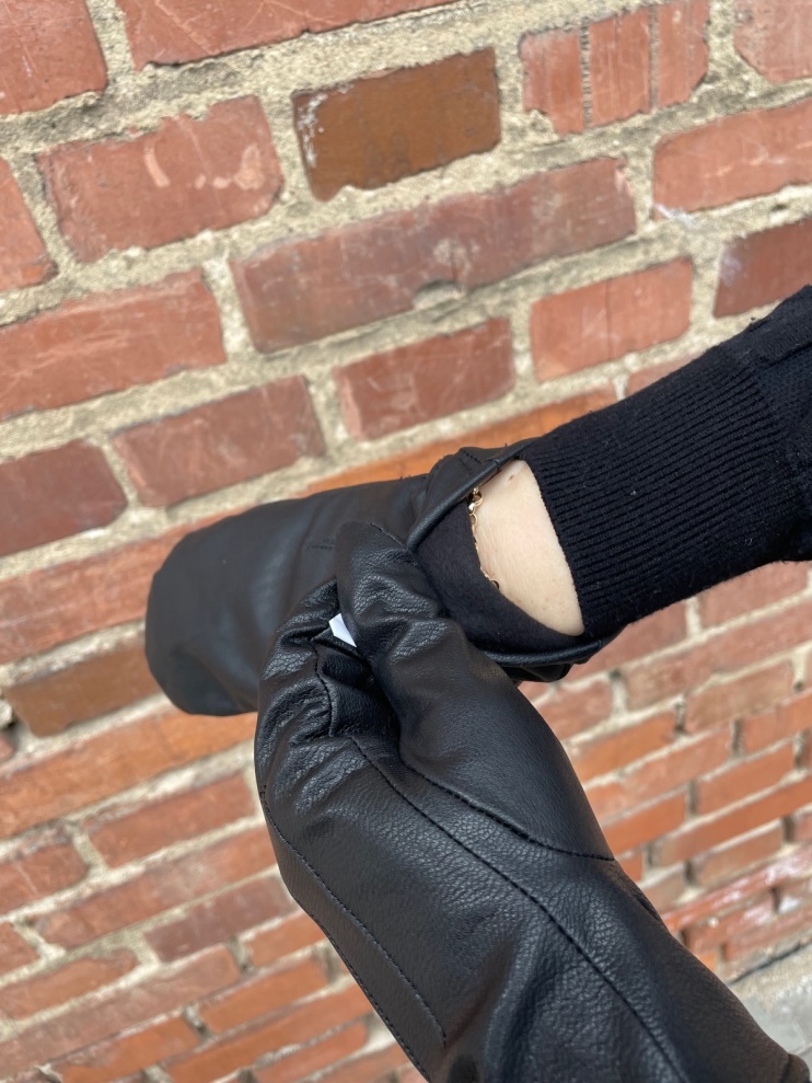 Dámske palčiaky Alexis čierna - veľ. 8 (3)