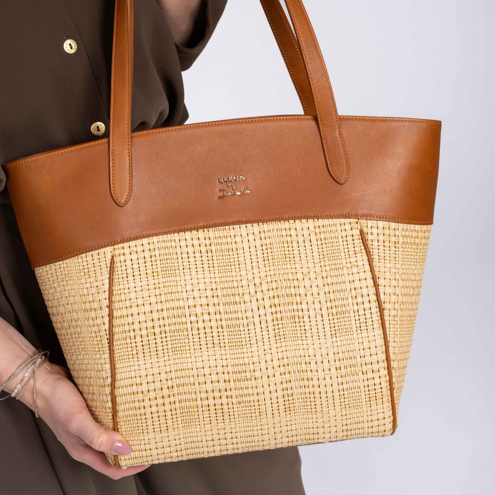 Shopper kabelka Cortado tm.hnědá (10)