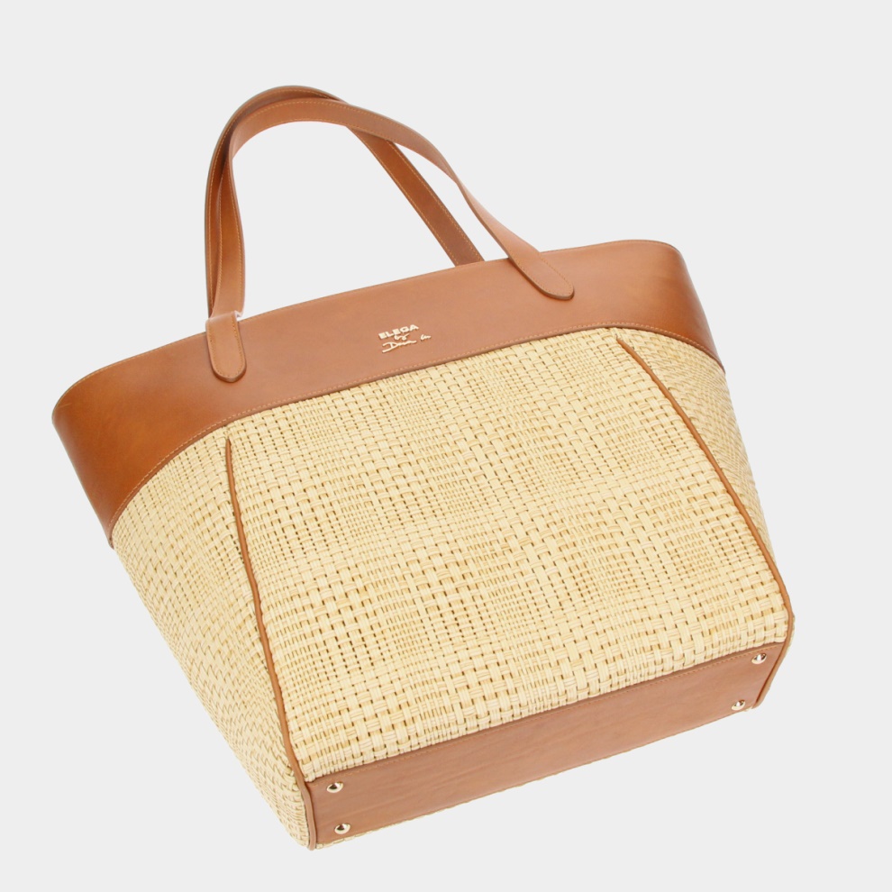 Shopper kabelka Cortado tm.hnědá (2)