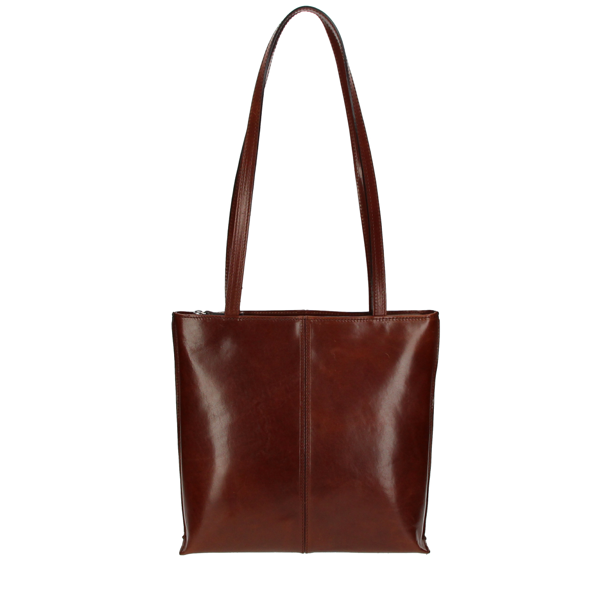 Kabelka zipová Mel hnědá