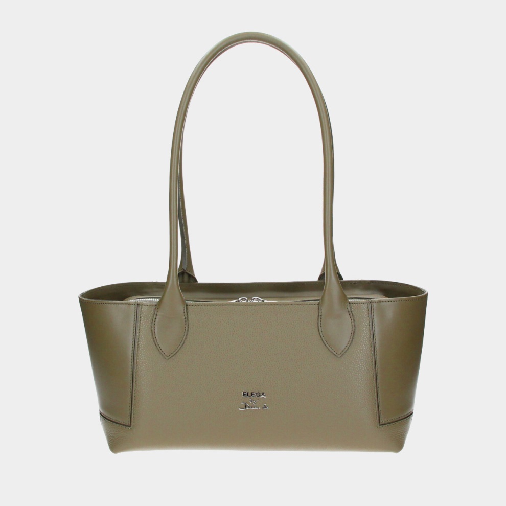 Kabelka Bassotto starorůžová/stříbro (2)