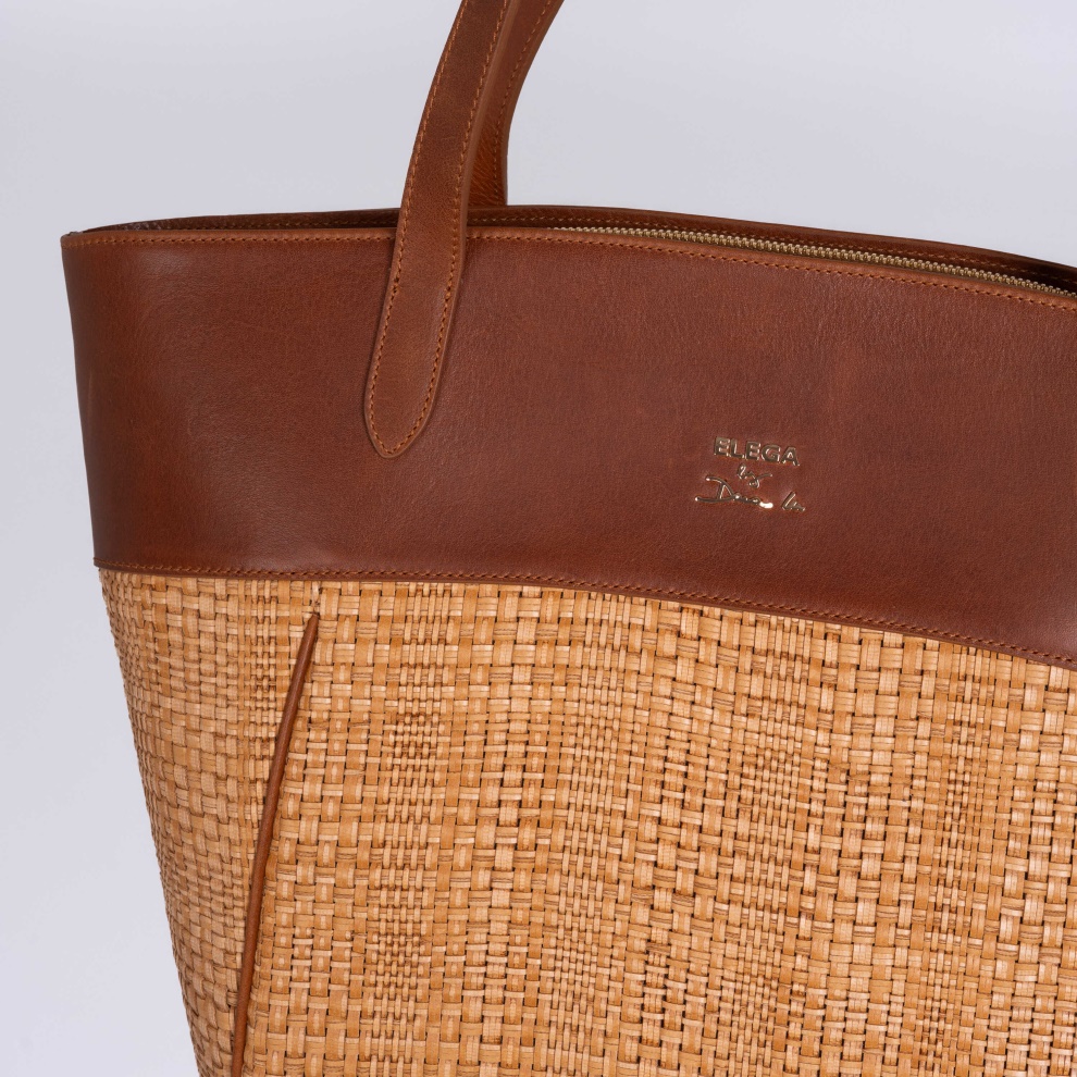 Shopper kabelka Cortado tm.hnědá (5)