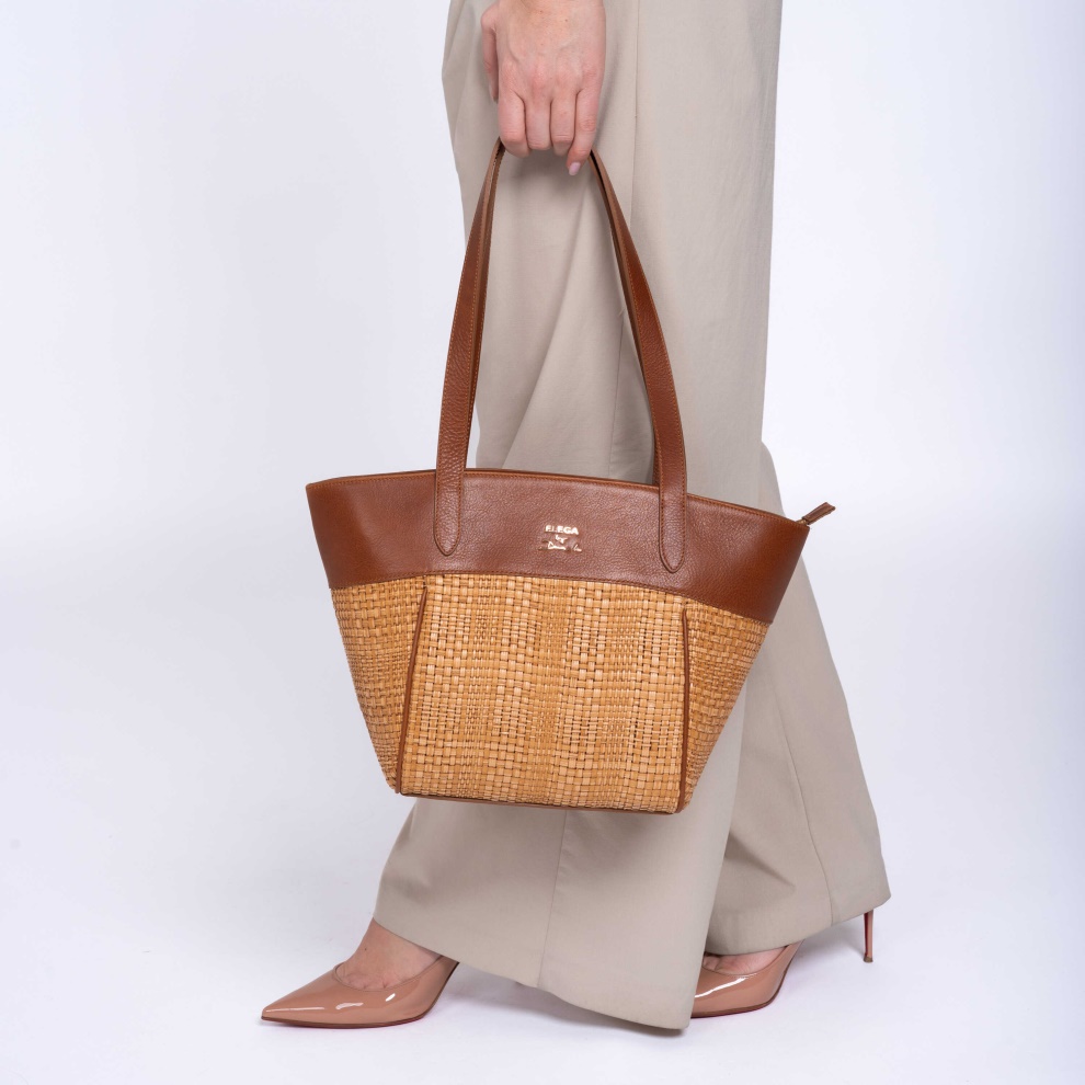 Kabelka Cortado tm.hnědá (8)