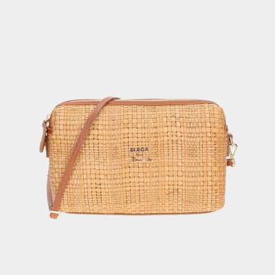 Psaníčko Cortado sv.hnědá/zlato