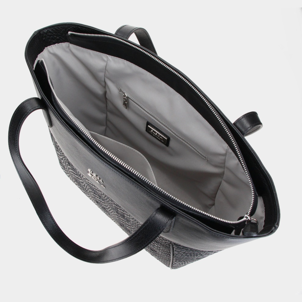 Shopper kabelka Cortado tm.hnědá (4)