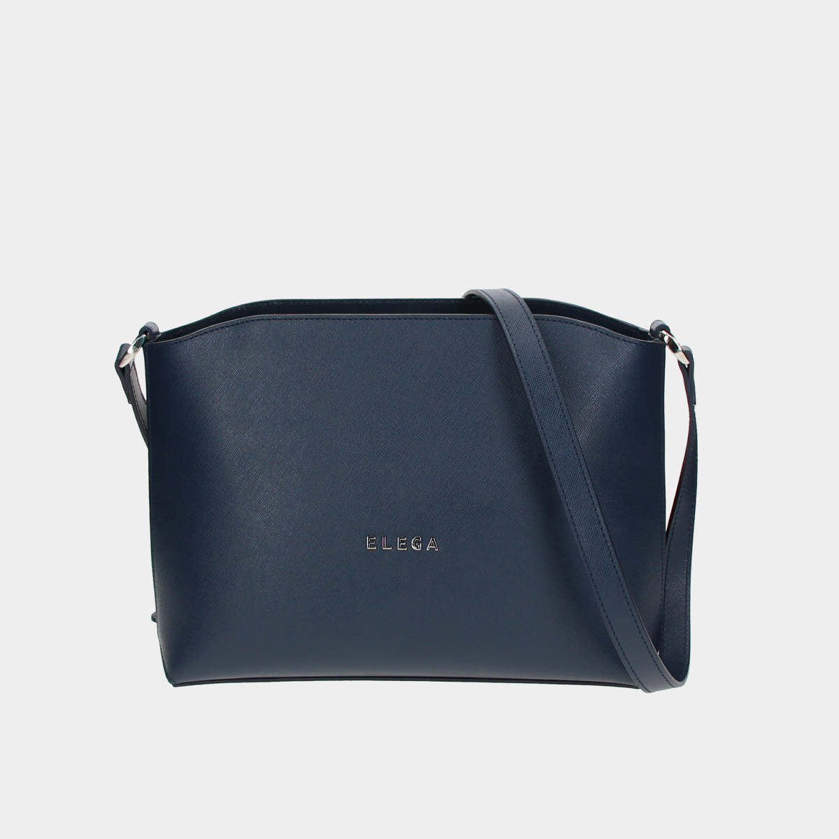 Levně Crossbody kabelka Managery modrá/stříbro