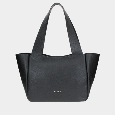 Shopper kabelka Ivory černá/stříbro