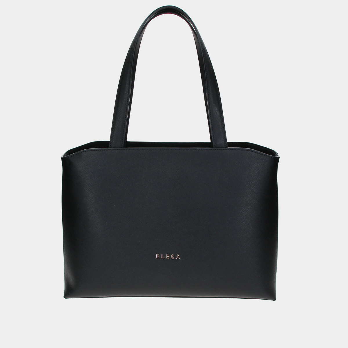 Levně Shopper kabelka Managery černá/zlato
