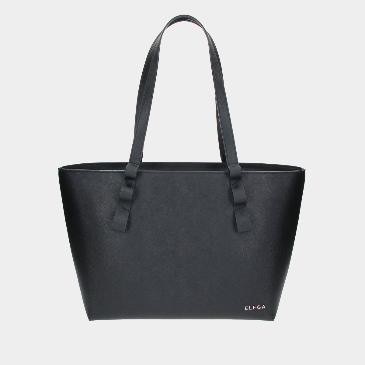 Levně Shopper kabelka Tři generace černá/zlato