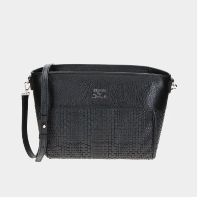 Crossbody kabelka Cortado černá/stříbro