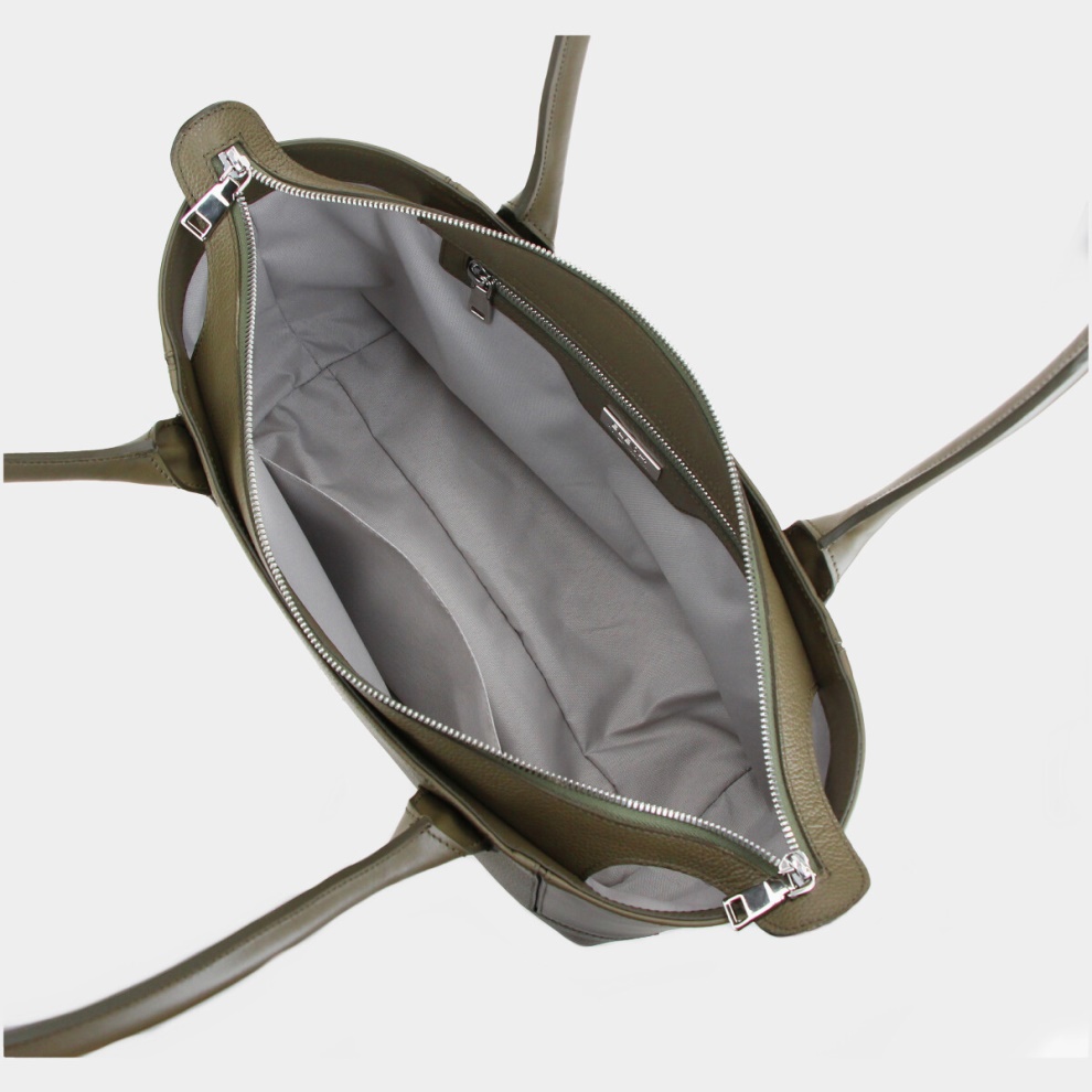 Kabelka Bassotto starorůžová/stříbro (6)