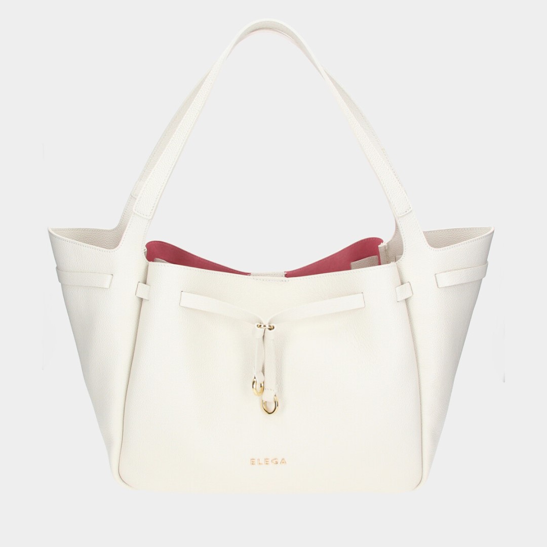 Shopper kabelka Sorella offwhite/zlato