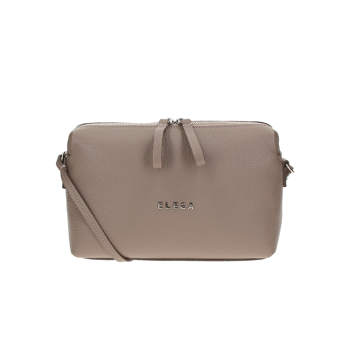 Levně Crossbody kabelka Hill taupe/stříbro