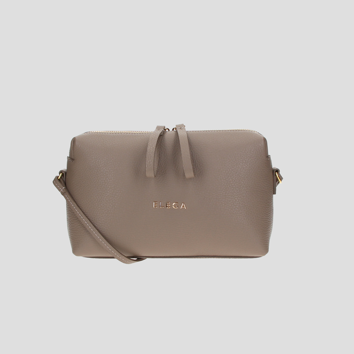 Levně Crossbody kabelka Hill taupe/zlato