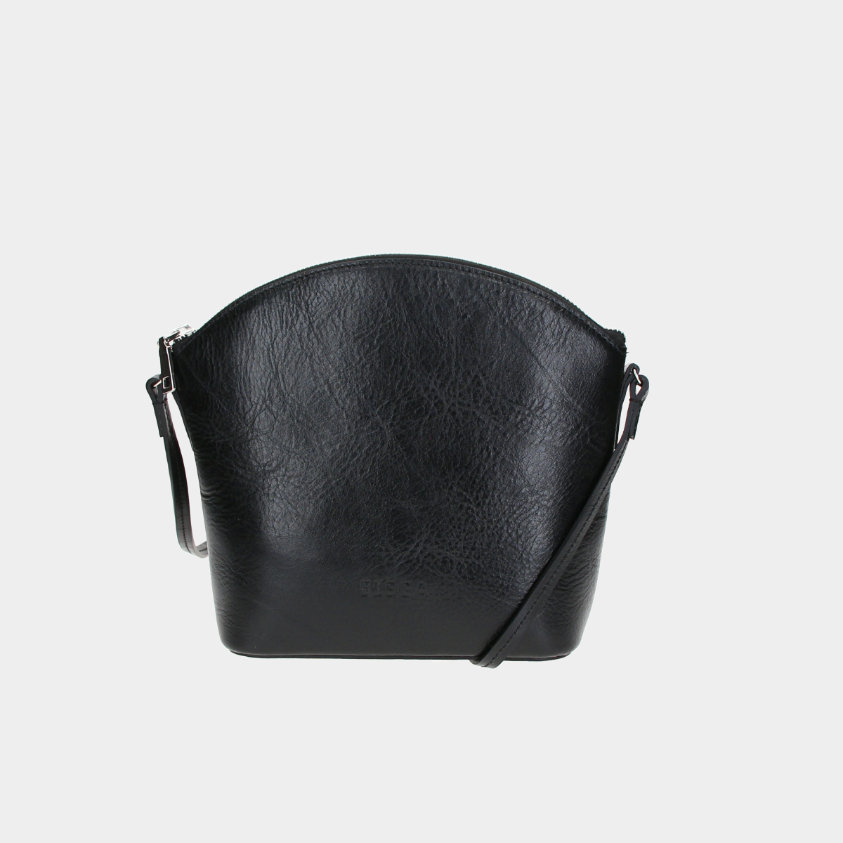 Levně Crossbody kabelka Caroll černá/stříbro