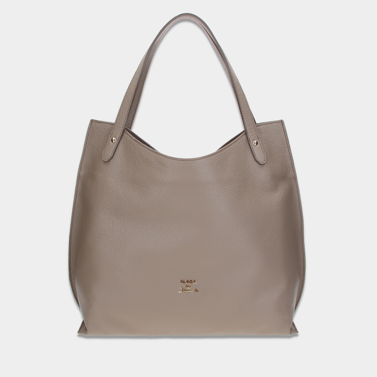 Levně Shopper kabelka Autogram taupe/zlato