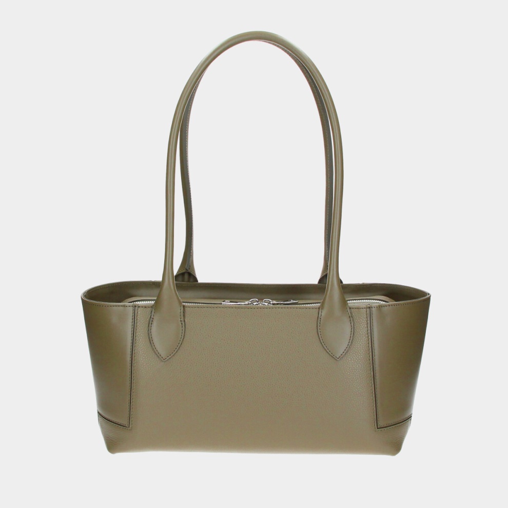 Kabelka Bassotto starorůžová/stříbro (4)