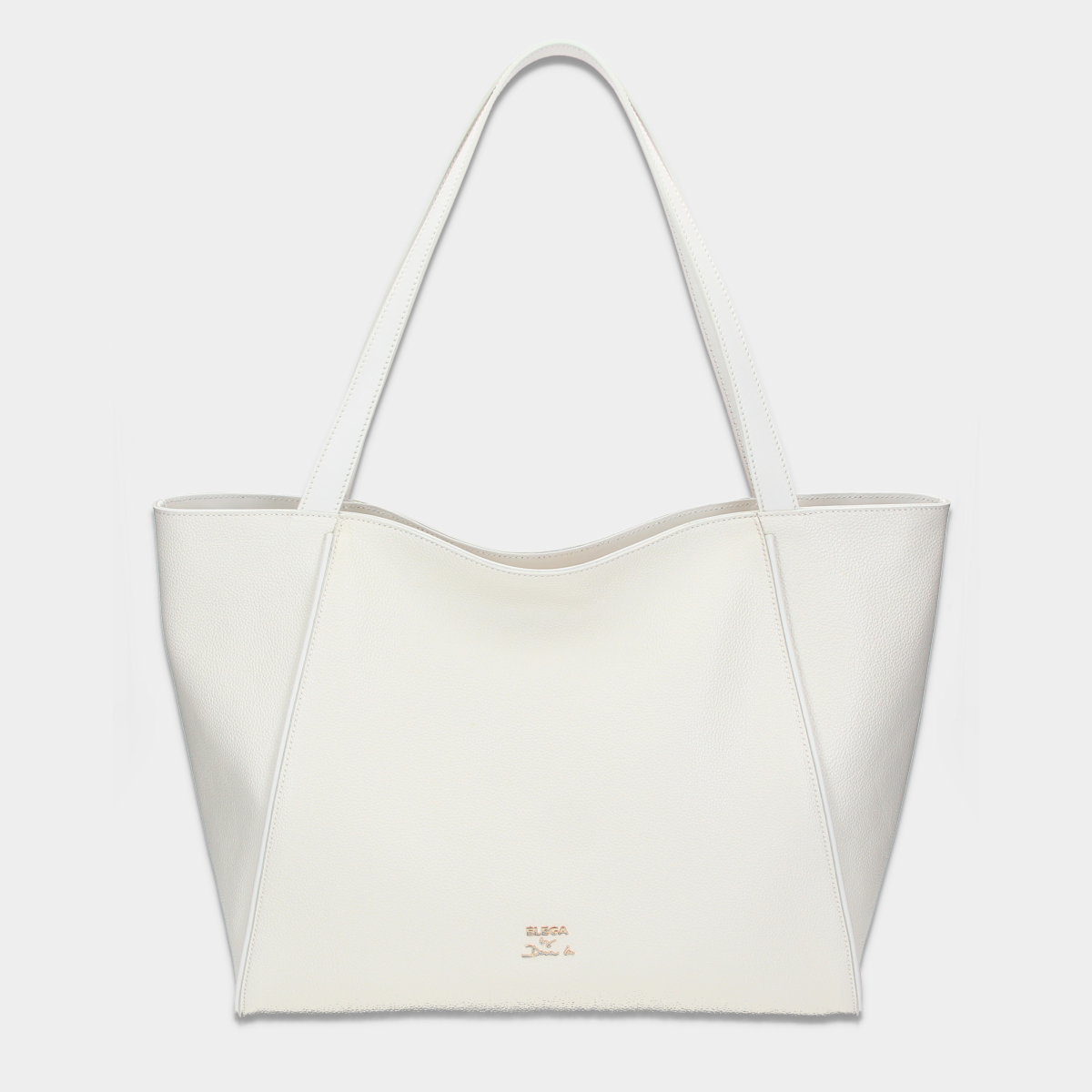 Levně Shopper kabelka Louvre offwhite/zlato