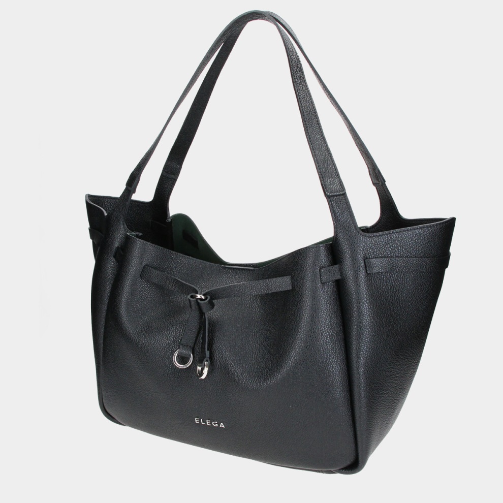 Shopper kabelka Sorella černá/zlato (1)