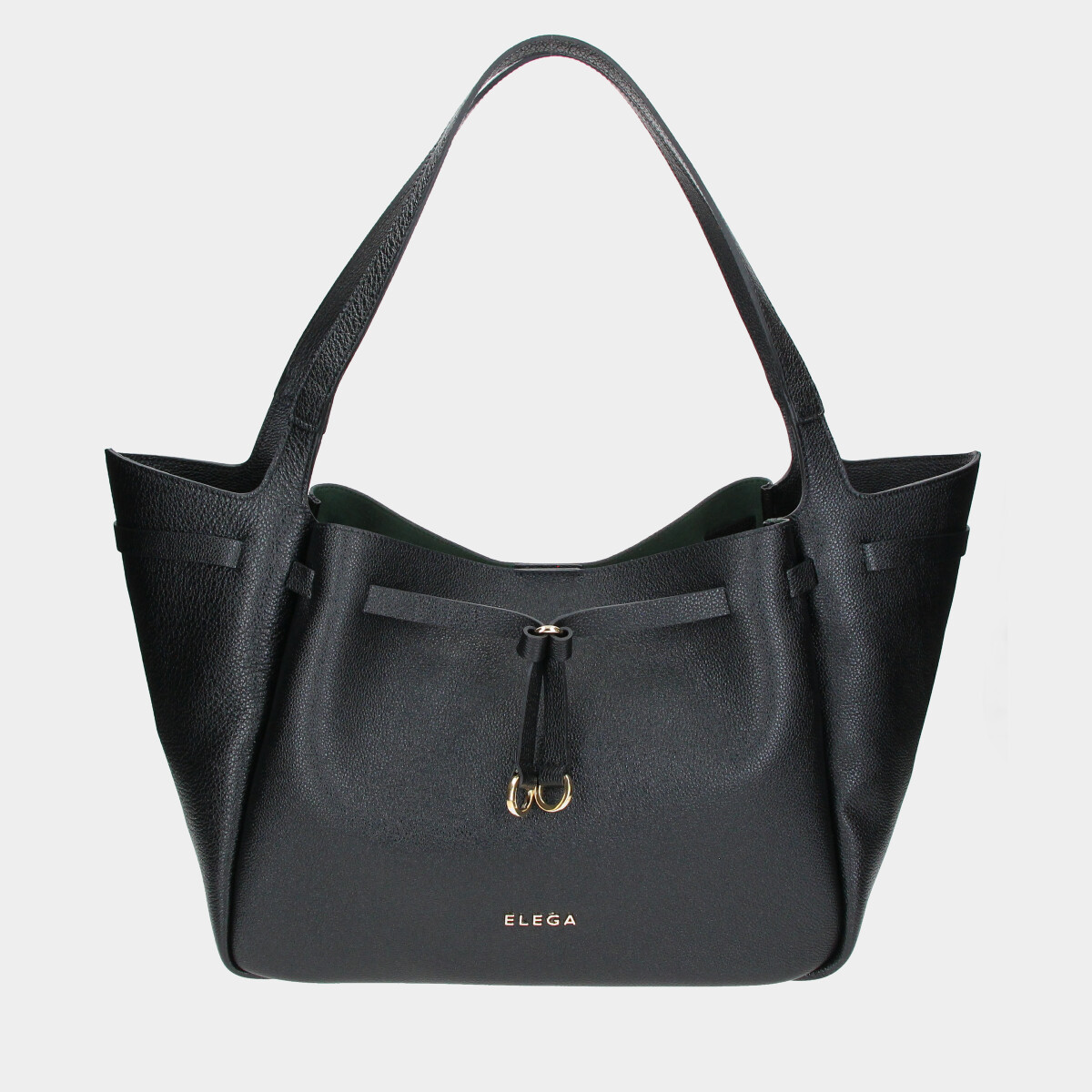 Levně Shopper kabelka Sorella černá/zlato