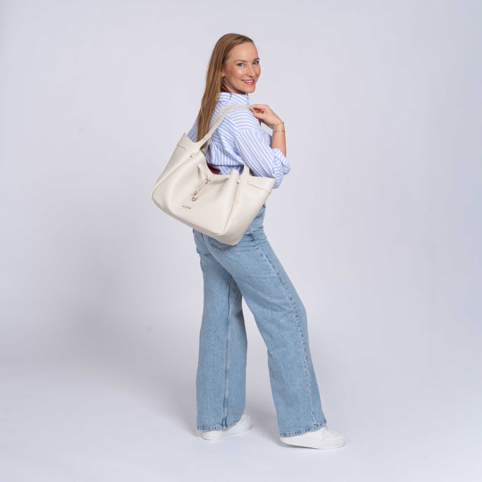 Shopper kabelka Sorella černá/zlato (5)