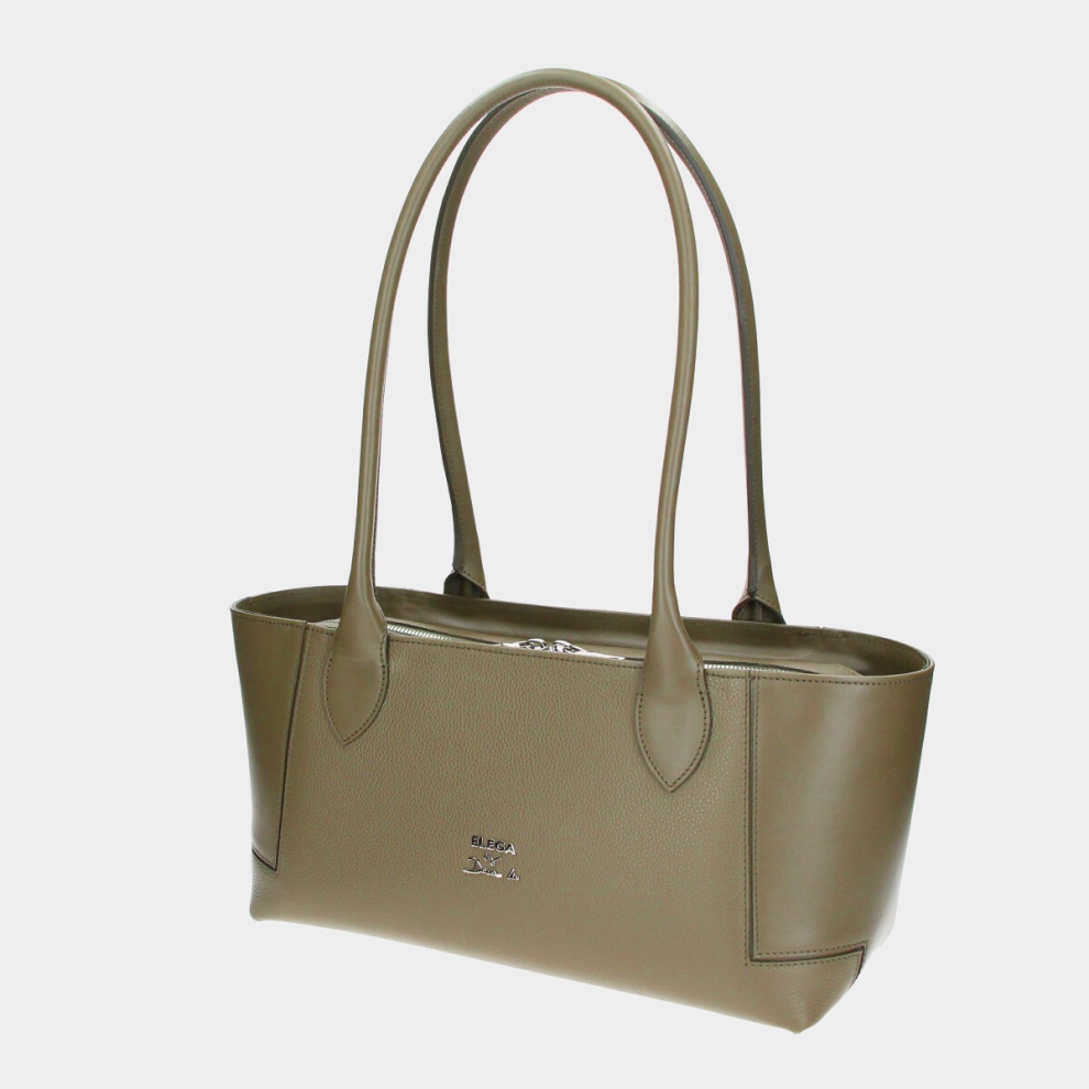 Kabelka Bassotto starorůžová/stříbro (3)