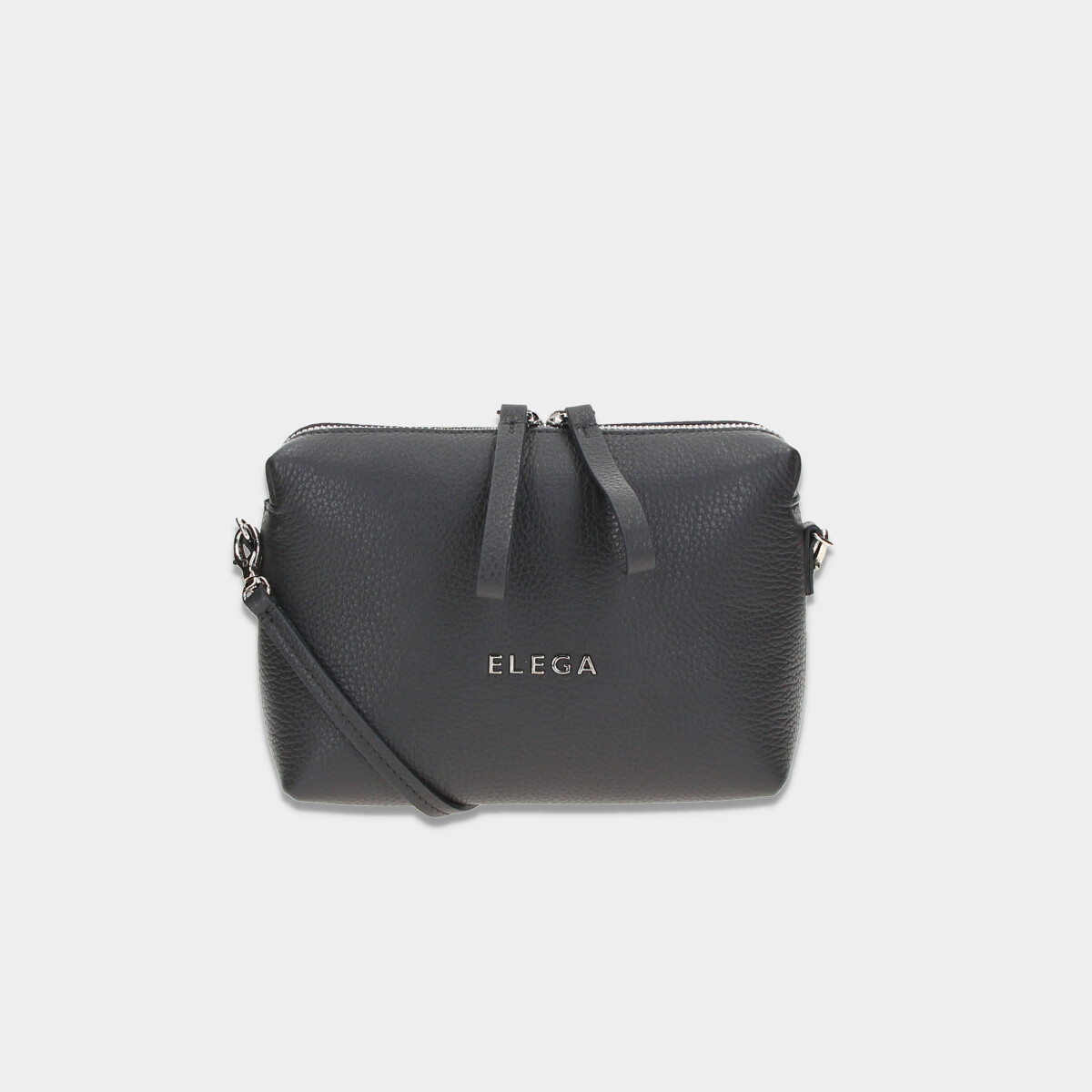 Levně Mini crossbody kabelka Hillary tm.šedá/stříbro