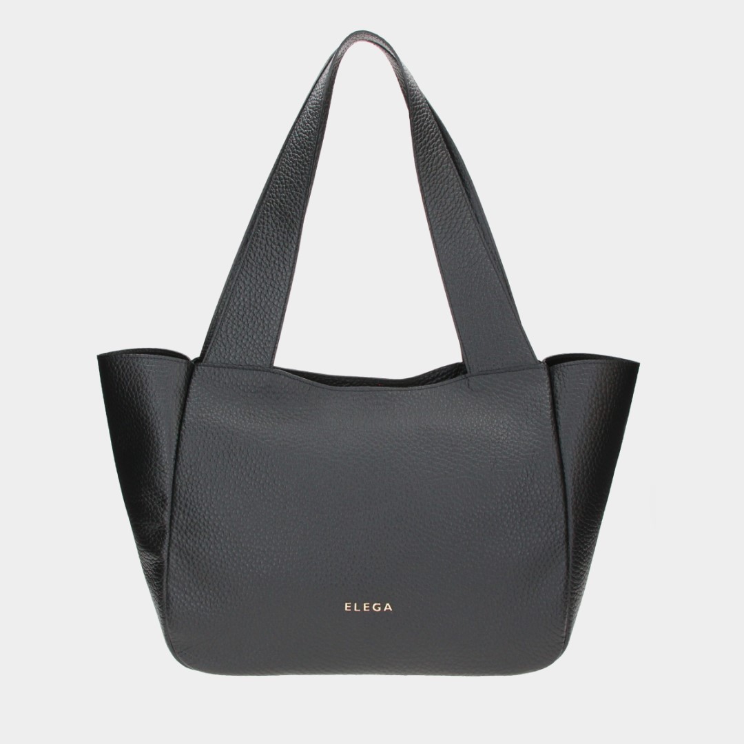 Shopper kabelka Ivory černá/zlato