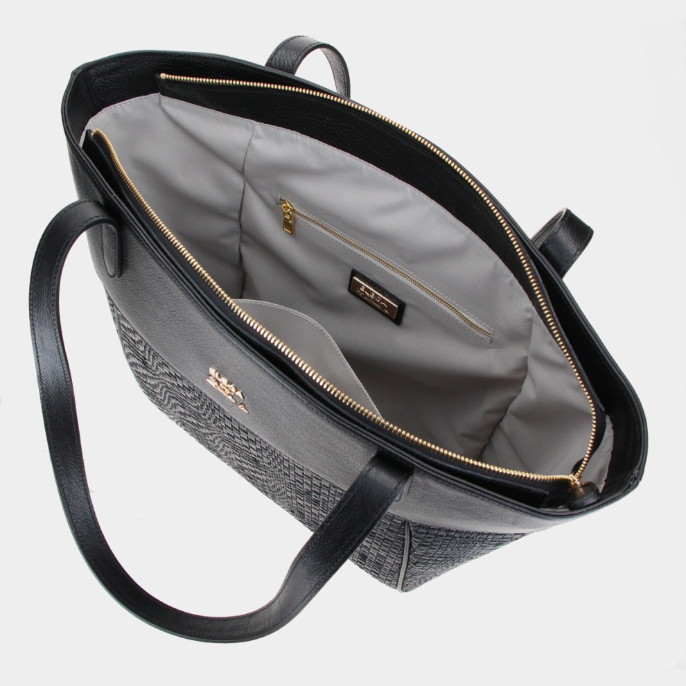 Shopper kabelka Cortado tm.hnědá (4)