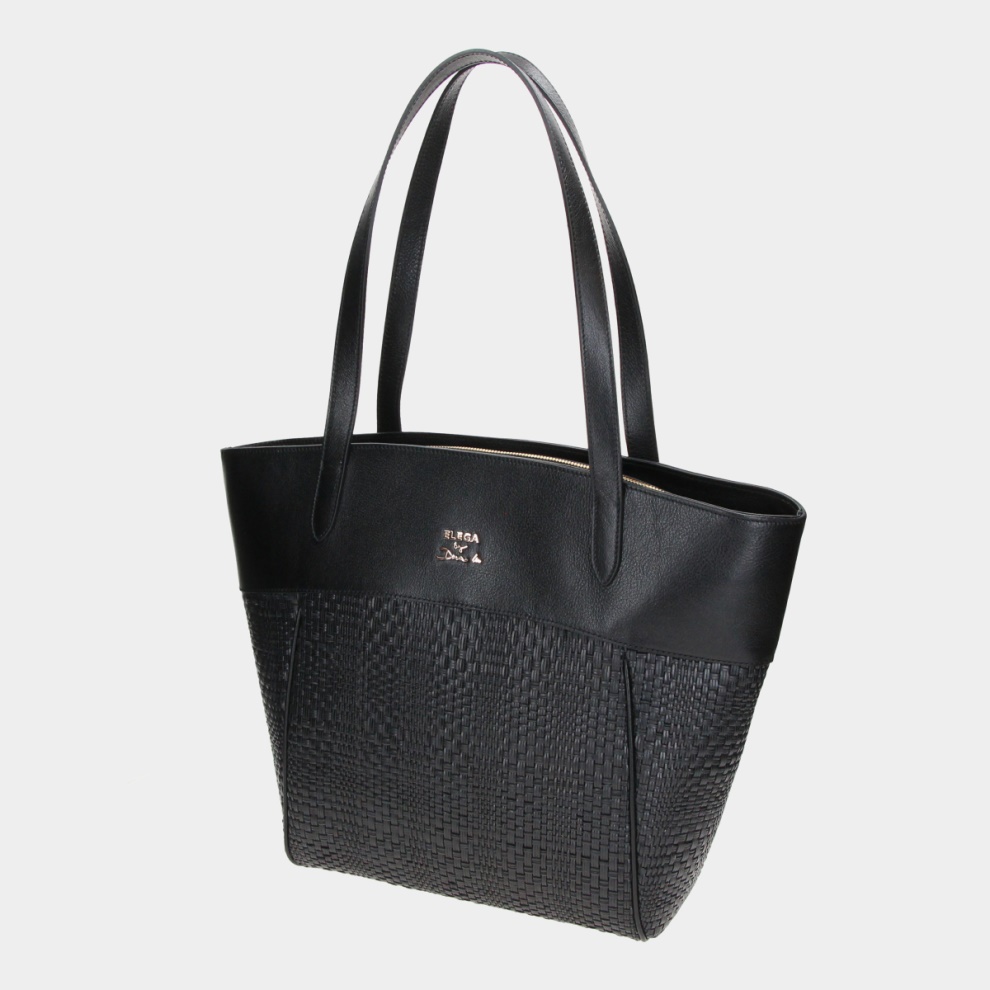 Shopper kabelka Cortado tm.hnědá (1)