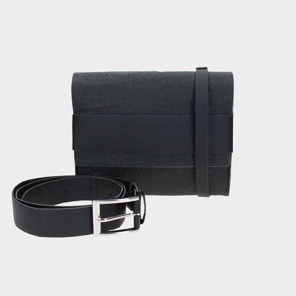 Nosme leather clutch bag