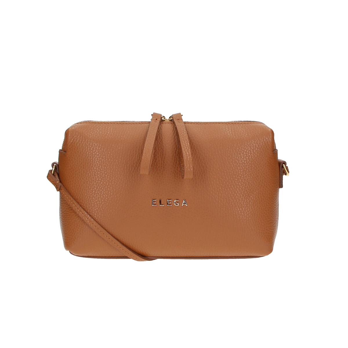 Levně Crossbody kabelka Hill koňak/zlato