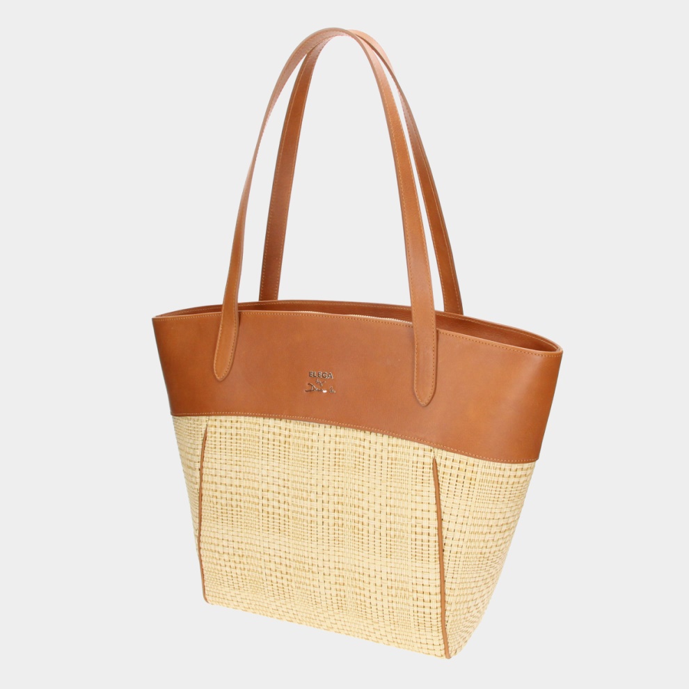 Shopper kabelka Cortado tm.hnědá (1)