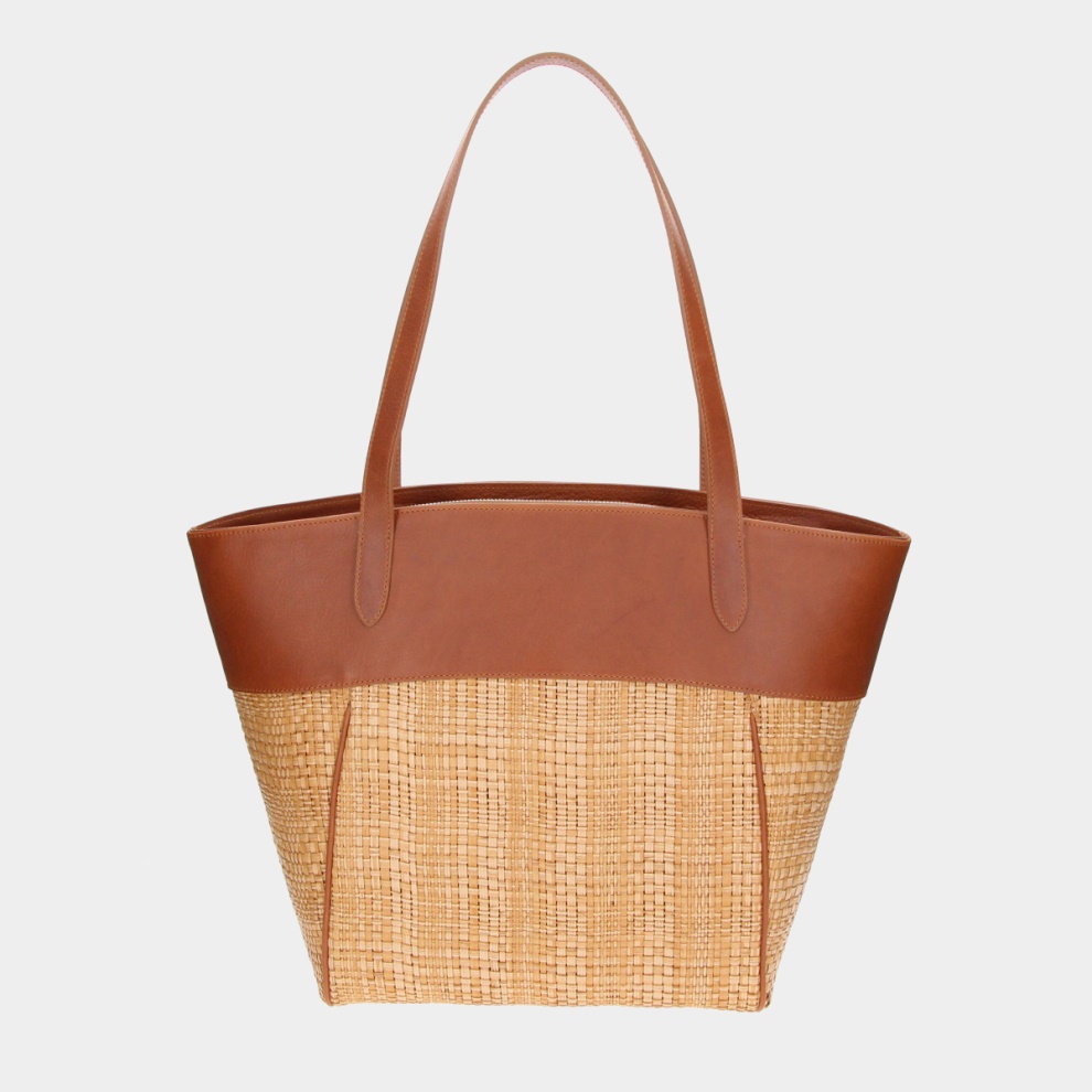 Shopper kabelka Cortado tm.hnědá (2)
