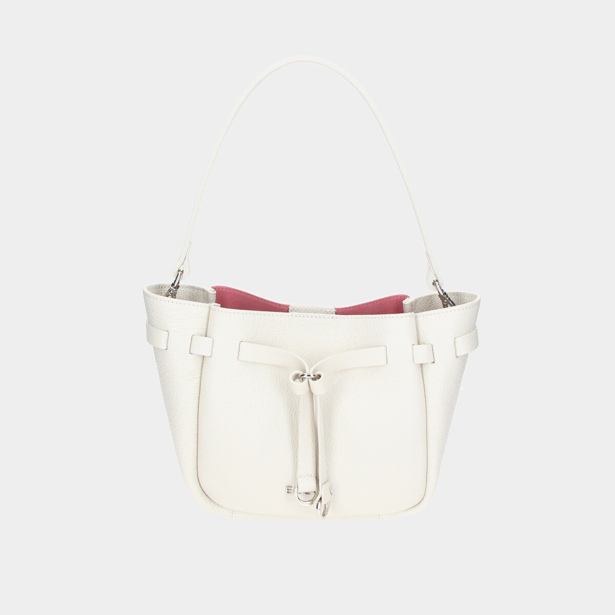 Levně Mini kabelka Sorella offwhite/stříbro