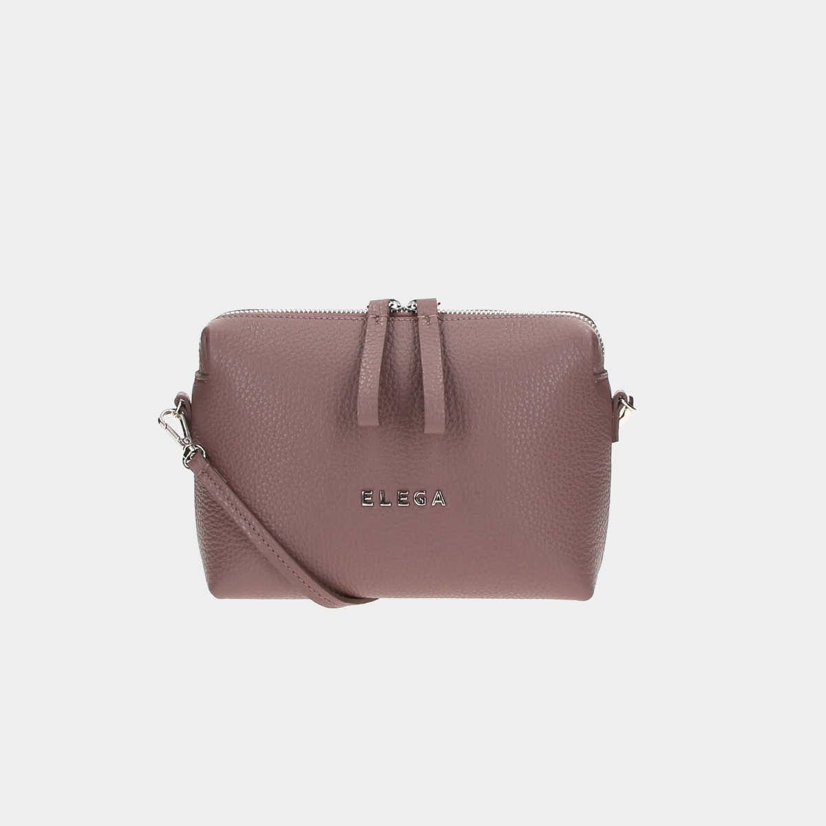 Levně Mini crossbody kabelka Hillary balsamico/stříbro